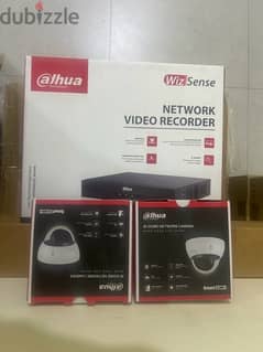 8 Channel NVR Witu 2 nos of Dome cameras