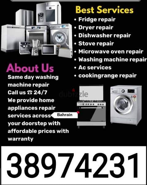 washing machine repair service 0