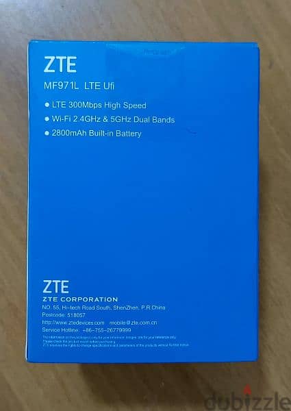 Brand new ZTE 4G+300MBPS for ZAIN NETWORK 1