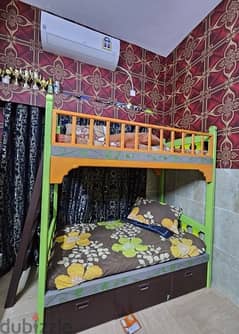 DOUBLE BUNK KIDS BED FOR SALE WITH MATTRESS