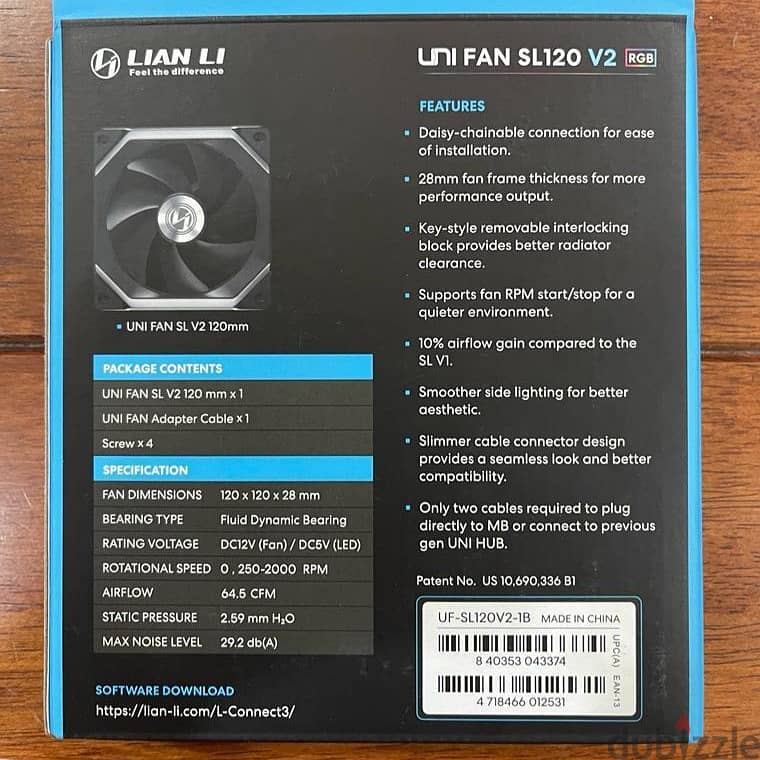 Lian Li SL120 V2 Fans (NEW) 4