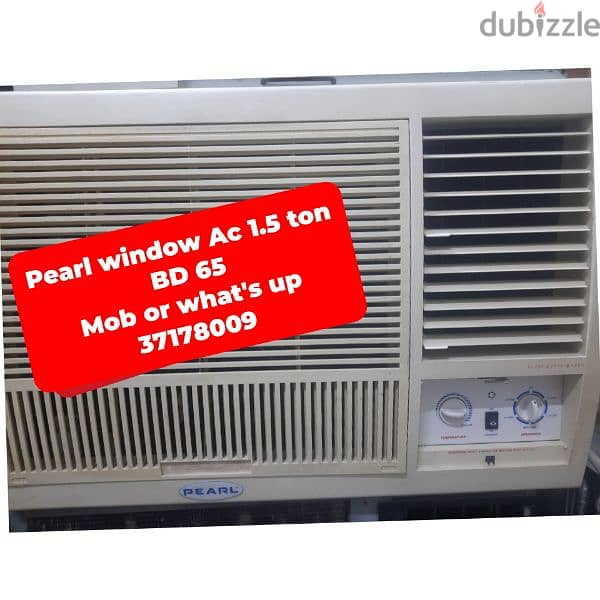 pearl split unit 3 ton and other household items for sale 1