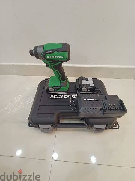 New Metabo HTP Impact Driver Set طقم مفك لاسلكي ميتابو 5