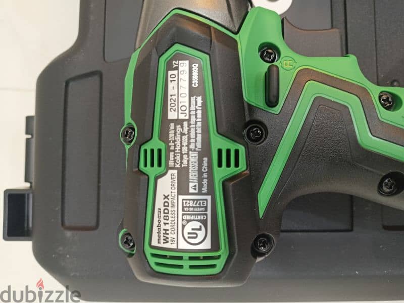 New Metabo HTP Impact Driver Set طقم مفك لاسلكي ميتابو 7