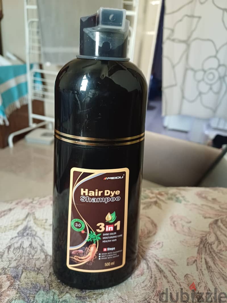 Disaar hair shampoo/anti hair loss. 3bd  and Hairdye shampoo 2bd 0