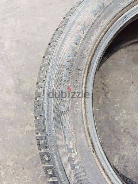 235/ 55/18 tyres تواير بحاله جيده 2