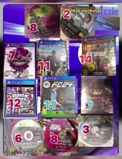 PS4 PS3 games for sale xbox