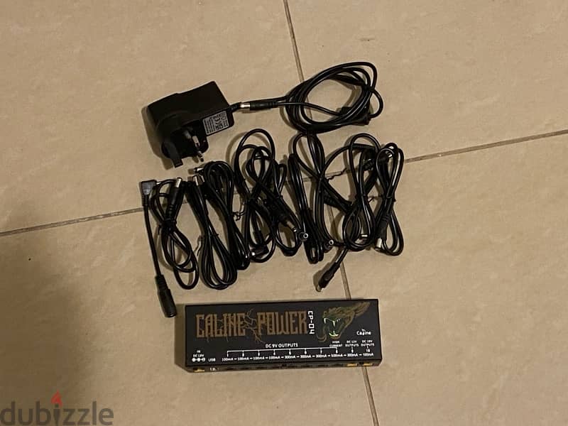 Caline cp 04 pedal power supply 1