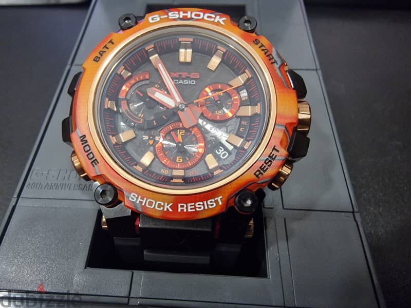 Casio MTG G-SHOCK 40th Anniversary Flare Red 2