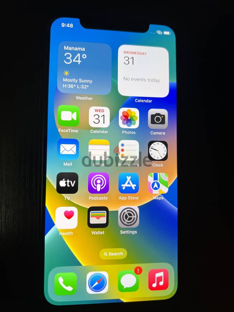 iPhone X, 256GB Colour Black 1