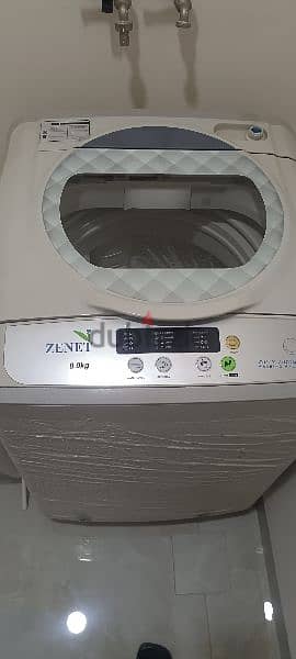 zenet washing machine for sale excellent condition 8kg