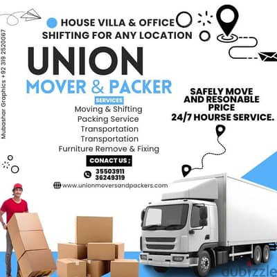 Moving shifting services