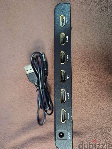 HDMI Splitter 5in 1out 1