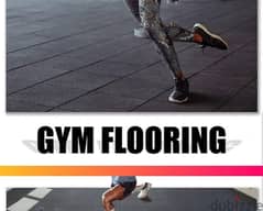 Gym Rubber Flooring Available