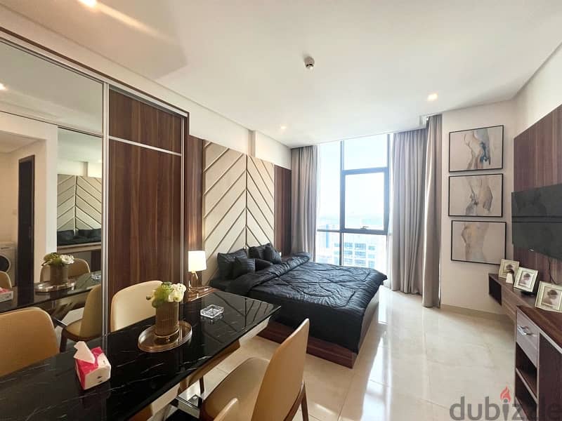 Luxurious studio apartment for rent in Juffair 0