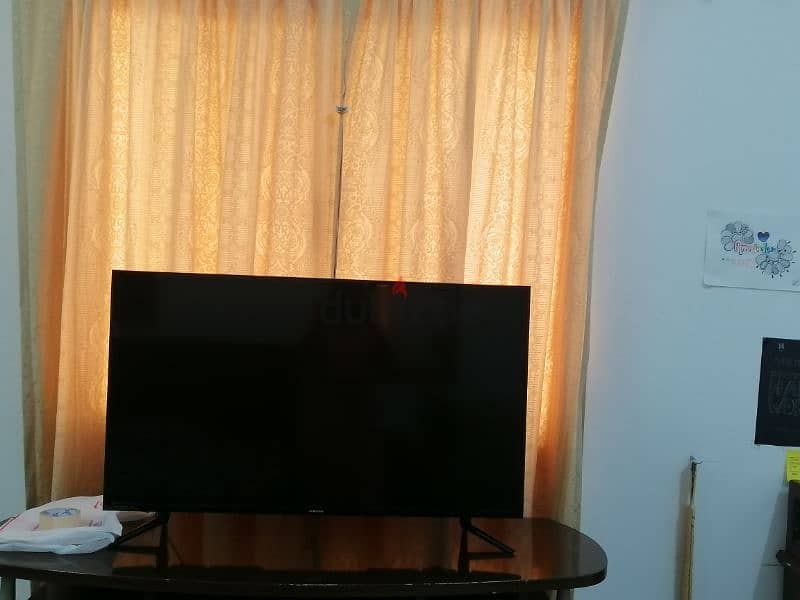 Smart T. V WITH CABINET 1