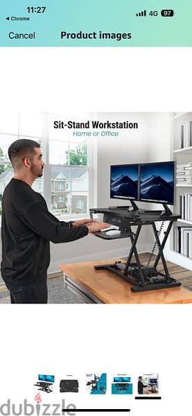 monitor elecrtic stand VERSA DESK 4