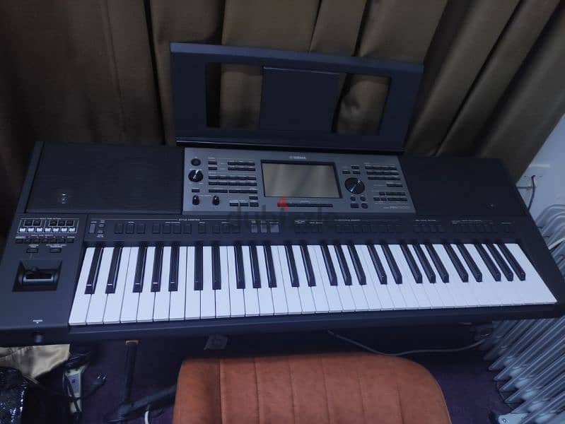 Yamaha PSR-A5000 Digital Workstations Oriental Keyboard Black 2