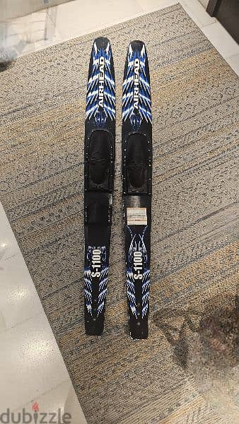 AIRHEAD S-1100 Adult Combo Water Skis with Bindings (67-Inches) 1