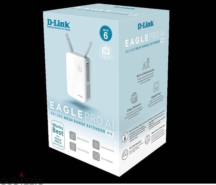 Dlink Eagle Pro AI E15 Wireless Dual Band Mesh Range Extender 0