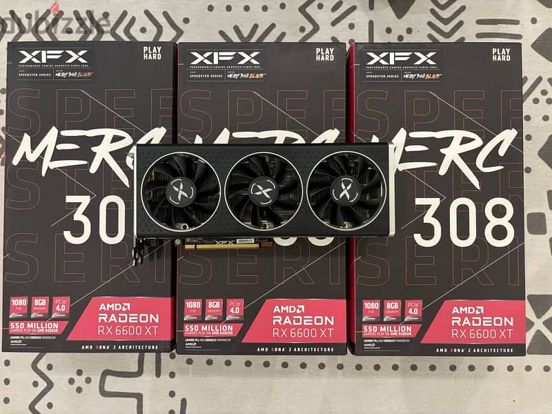 xfx rx6600xt like new very clean for 55 0