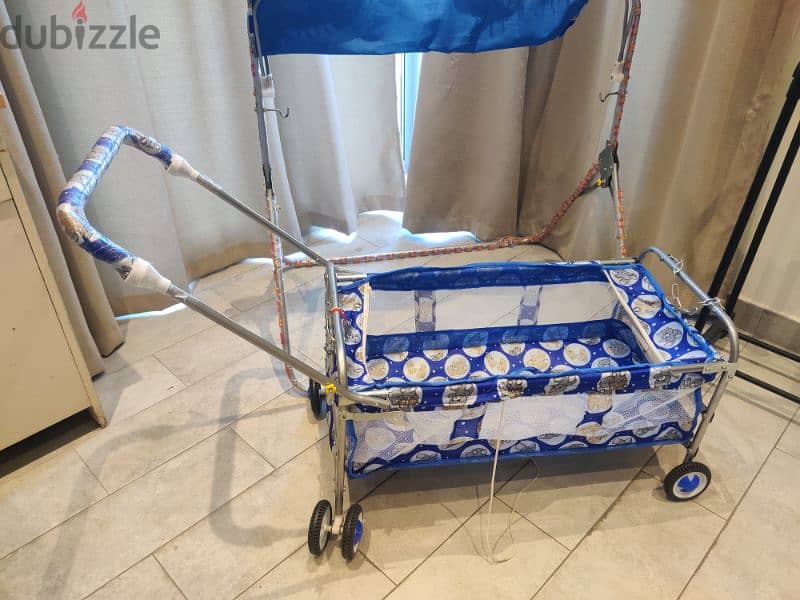 Baby Crib, Baby Stroller, Indian Jhula for baby. 3