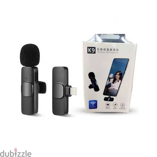 K9 Wireless Microphone Excellent Quality for Apple  And Android 1