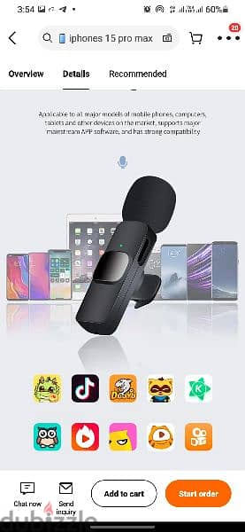 K9 Wireless Microphone Excellent Quality for Apple  And Android 8