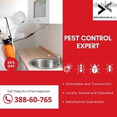 Professional Pest Control/Disinfection 24/7 Services With Guarantee