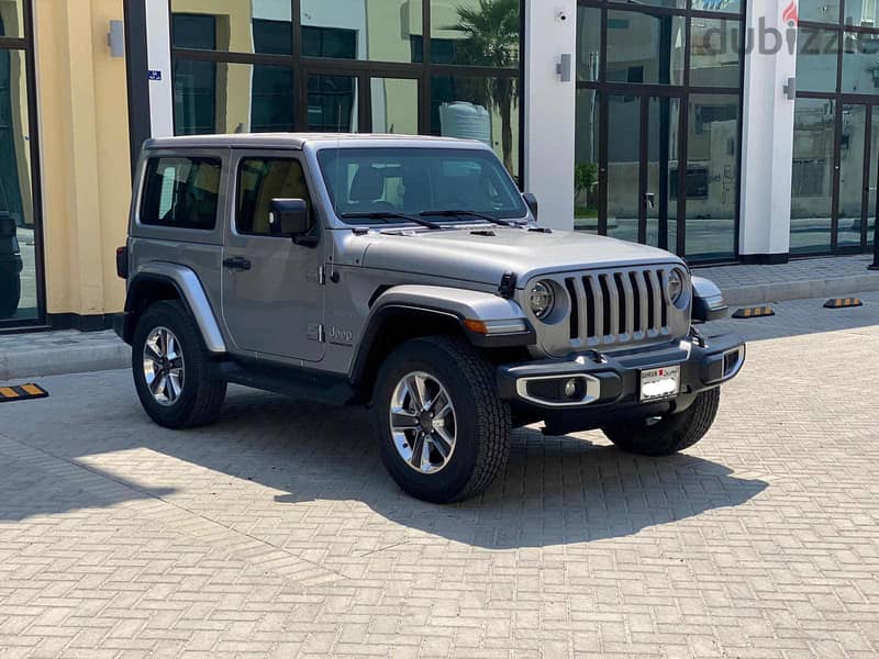 Jeep Wrangler 2021 SILVER 0