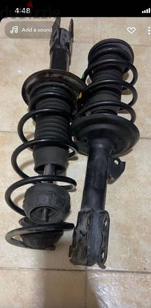 Yaris 2013 hatchback front shocks