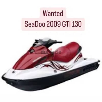 SeaDoo GTI Wanted from the owner