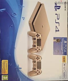 PS4 Gold 500GB For Sale