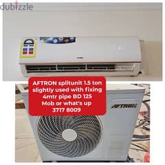 Aftron splitunit and other household items for sale with delivery