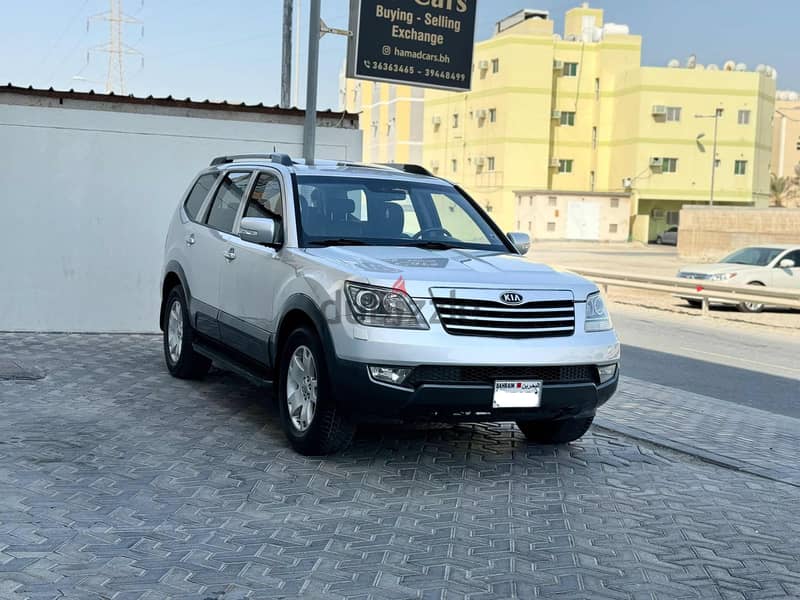 Kia Mohave 2013 silver 0