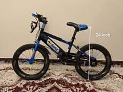 24-Inch Bicycle - Black and Blue (Urgent)