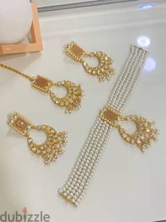 Royal kundan jewellery set