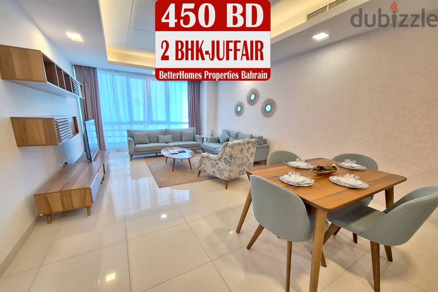 Magnificent 2BR | Brand New | Huge Balcony | In New Juffair 1