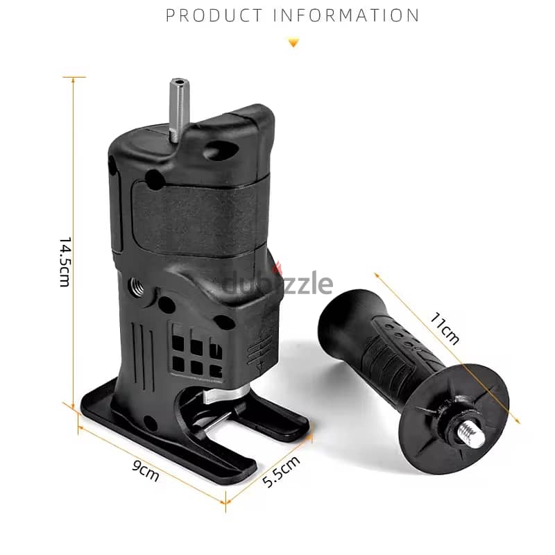 Wood PVC Steel Pipe Cutting, Portable Reciprocating Saw Adapter Elect 7