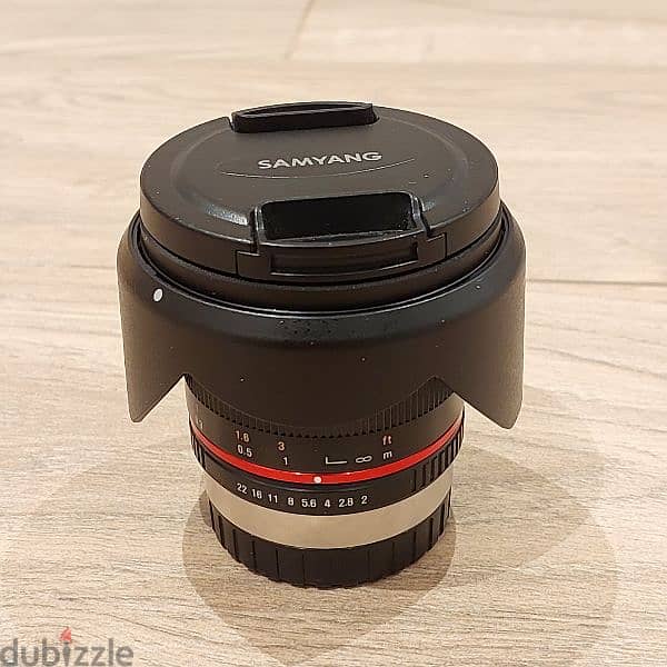 Samyang 12mm f/2 Lens (for Fujifilm X-Mount) 0