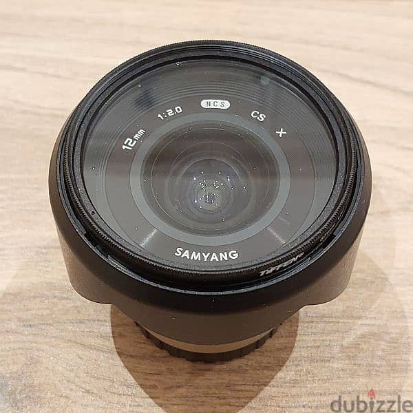 Samyang 12mm f/2 Lens (for Fujifilm X-Mount) 1