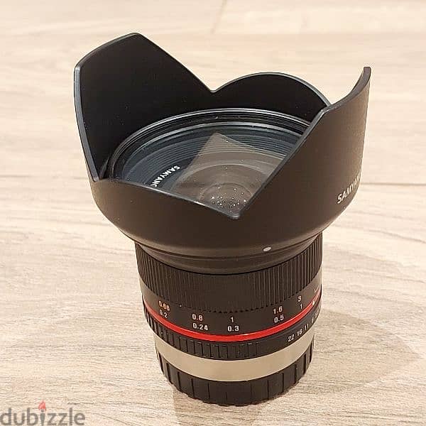 Samyang 12mm f/2 Lens (for Fujifilm X-Mount) 2