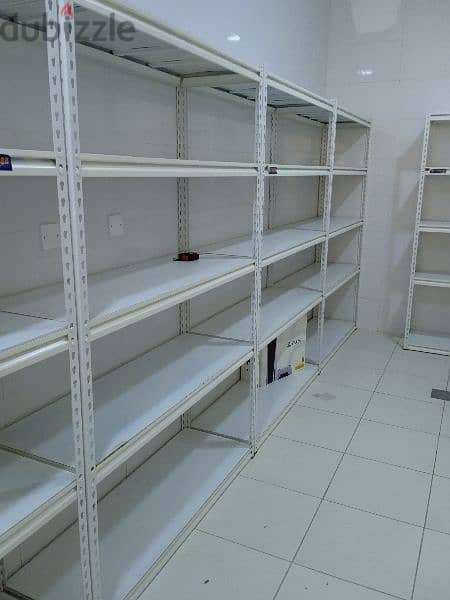 Rack/shelving white colour 2