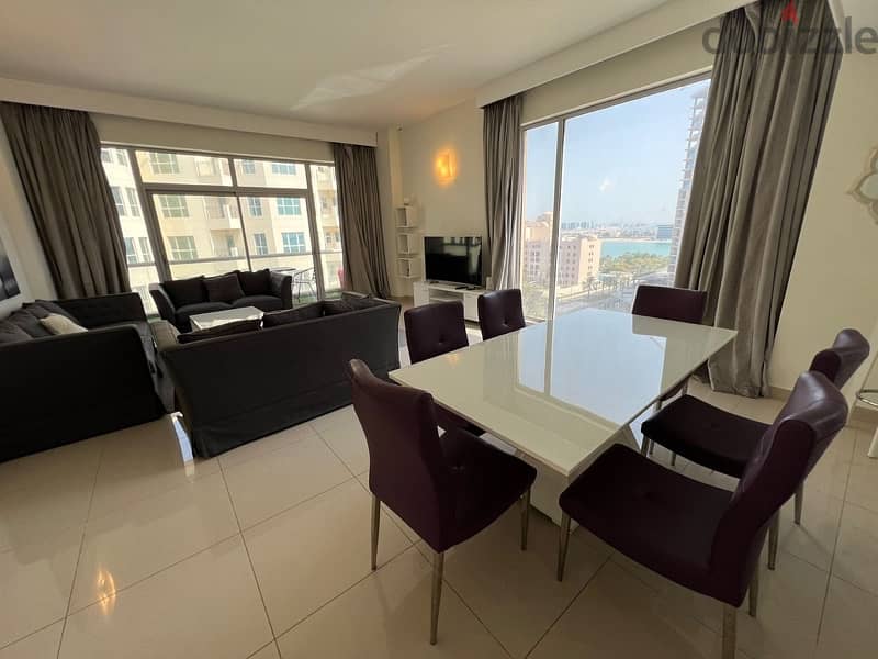 2 bedroom in amwaj island 11