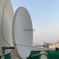 Airtel & Arabic dish receiver sale & fixing & cctv & intercom  service 0