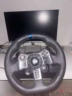 LOGITECH G923 RACING WHEEL AND PEDALS