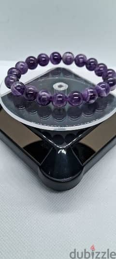 Amethyst bracelet gemstones crystals