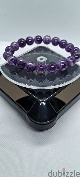 Amethyst bracelet gemstones crystals 0