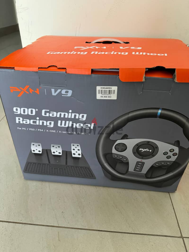 PXN V9 GAMING WHEEL FOR SALE 1