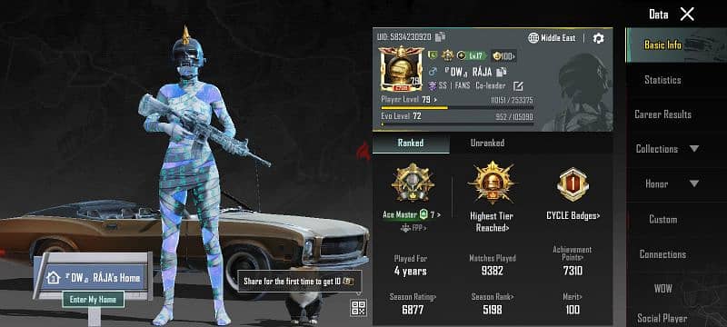 Pubg mobile account for sale 0